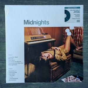 Taylor Swift Midnights Vinyl Record - Jade Green Edition New Sealed Lp